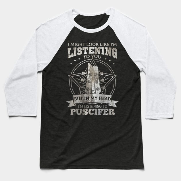 Puscifer Baseball T-Shirt by Astraxxx